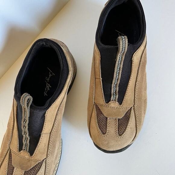 JUSTIN ankle boots, leather & suede slip on women’s size 5 1/2 - Picture 5 of 10